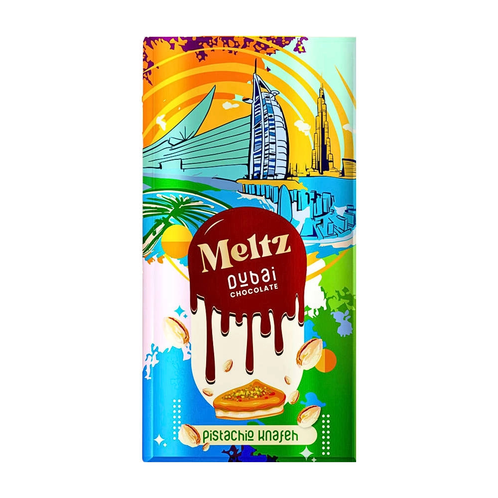 Meltz Original – Knafeh Pistachio Chocolate from Dubai - Made in Dubai