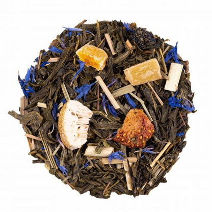 Té Verde - Flor de la Jungla con Fresa y Mango