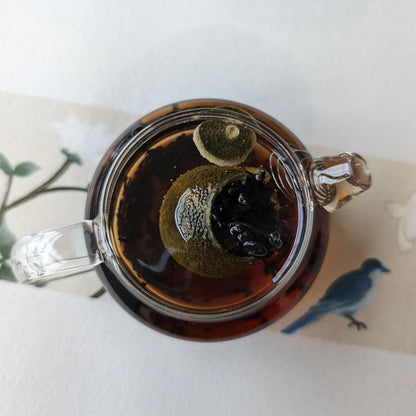 Té Pu Erh - Naranja Rellena Cosecha 2021 (Xiao Qing Gan)