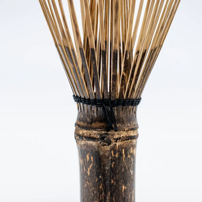 Japanese Chasen – 翠華園 Suikaen – Dark Bamboo Kurotake Ōaraho Matcha Whisk